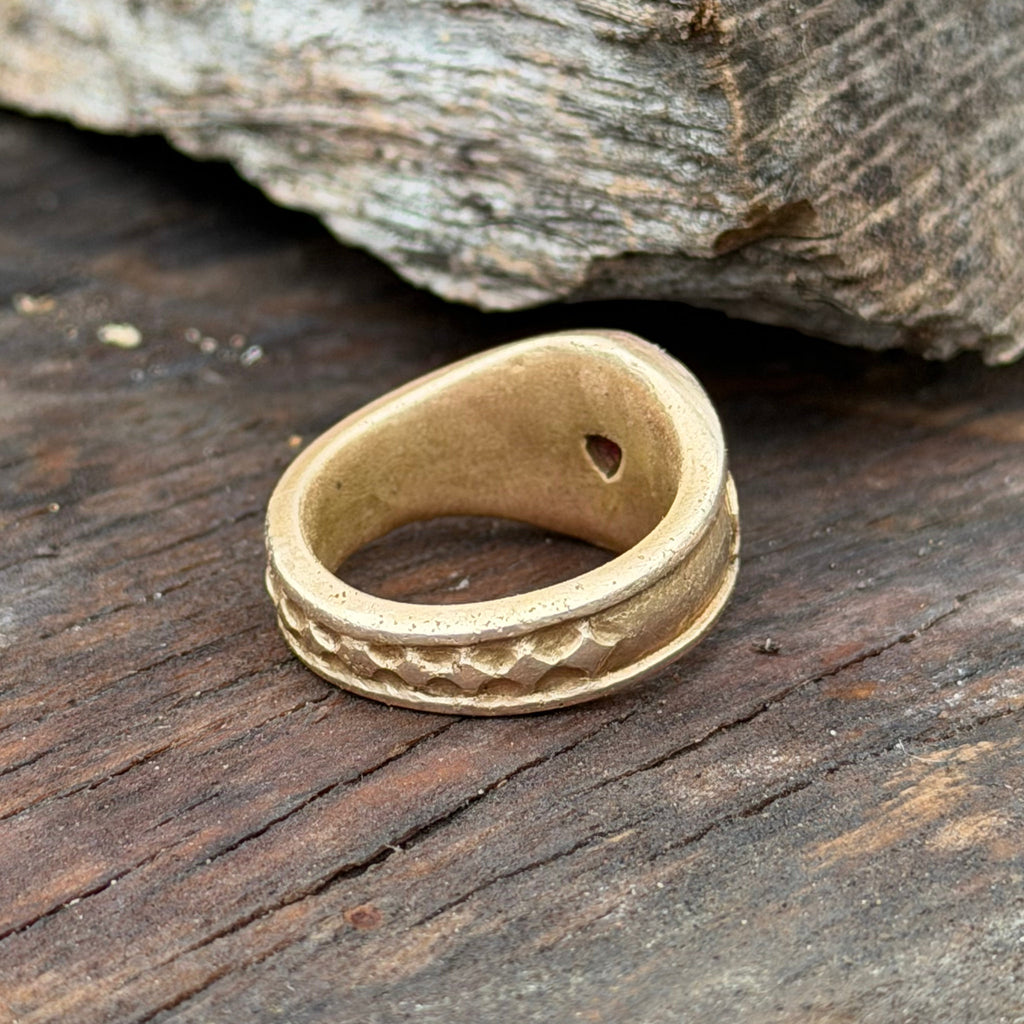 Ruby Ring of the Dove