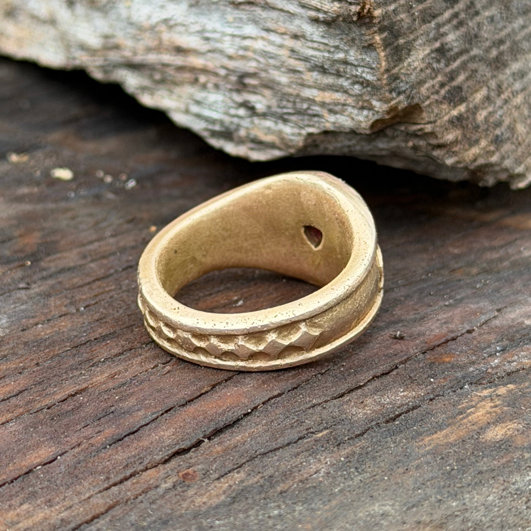 Ruby Ring of the Dove